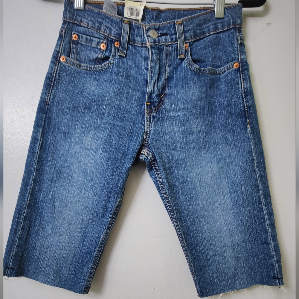 Levi's 511 Slim Shorts Short Etroit  Stretch Size 27 NWT‎ Boy's